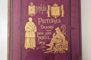 Spanish Pictures Drawn with Pen and Pencil (circa 1880s) - Antique Illustrated Spanish Travel Book - Spanish History Book