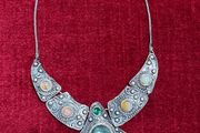 Chunky Handmade Stone Necklace