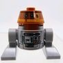 Lego C1 10P DROID Minifigure Lego Star Wars Lego Minifigure Image 2