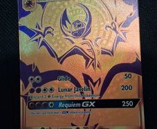 pokemon card : lunala gx SM103a