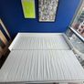 IKEA Brimnes single to double pull out bed with two mattresses Image 5