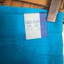 BNWT Dunnes Stores blue crop stretchy jeggings for women size UK14 EU42 Postage included Image 2