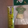 Ireland Football Keyring. Official Ireland Merch. Keyring Of Umbro Era Ireland Jersey and Shorts. Image 3
