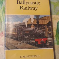 Ballycastle Railway hardback book, 60s, D18 post 6e