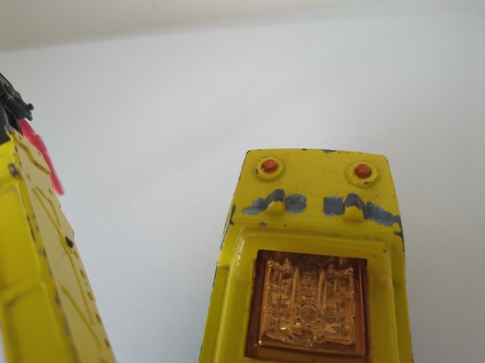 RARE BLACK BASE Matchbox Super Kings K-12 Hercules Mobile Crane - 1974 Lesney