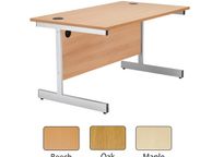 main image for ad New 1400 x 800mm Straight Office Desk with Cantilever Legs