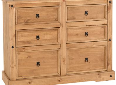 Corona 6 Drawer Chest