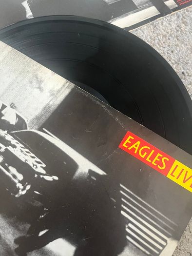 Vinyl Record Eagles Live