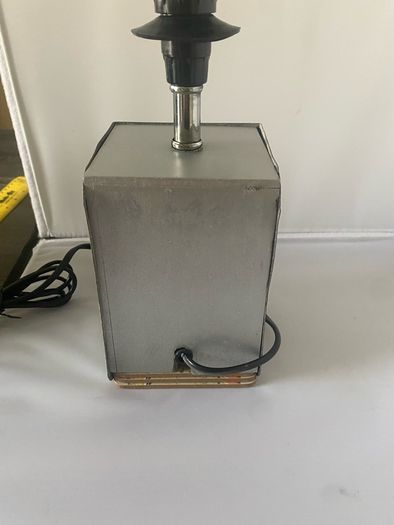 US Reg Plate table lamp