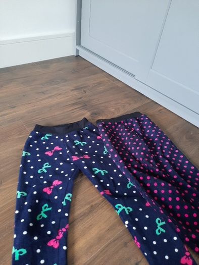 Girls leggings warm size 6 years 2 pairs
