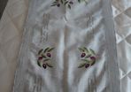 Vintage Stone Linen runner 168cm in Length