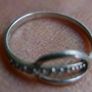 Vintage 925 Sterling Silver Rings for Women Silver Adjustable Ring with Cubic Zirconia Image 6