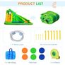 5 in 1 Kids Bouncy Castle Large Crocodile Style Inflatable House Image 8