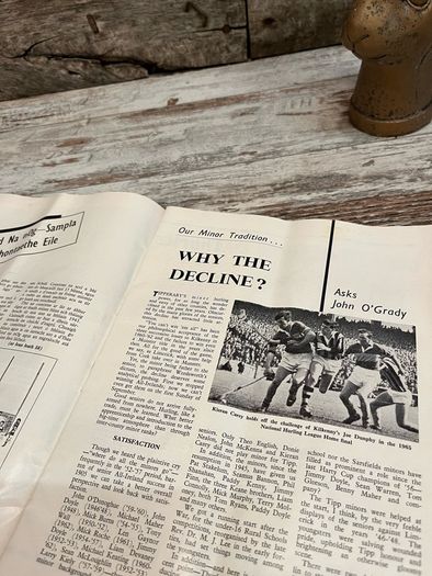 Vintage Tipperary Gaa 1965 Yr