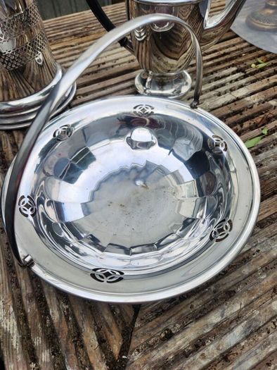 Silver plate x3