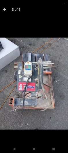 Belle bc350 saw