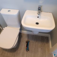 toilet and sink