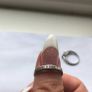 Engagment ring and wedding band Image 6