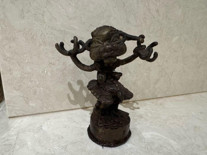 Fertility bronze statue