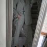 ZARA Pistachio Green Blazer + Ankle Length Wide Leg Pants Sz L - Fit 12-14UK - Bnwt Rrp 99 Image 5