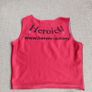 Red Spandex Leggings and Top gym set, size S Image 6
