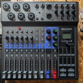Zoom LiveTrak L-8 mixer/recorder/audio interface