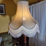 Vintage  Large Tall Lamp with Large Shade Image 3