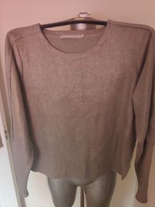 Yaya women golden beige sweatshirt  Perfect condition size M UK10/12 EU38/40 Postage included