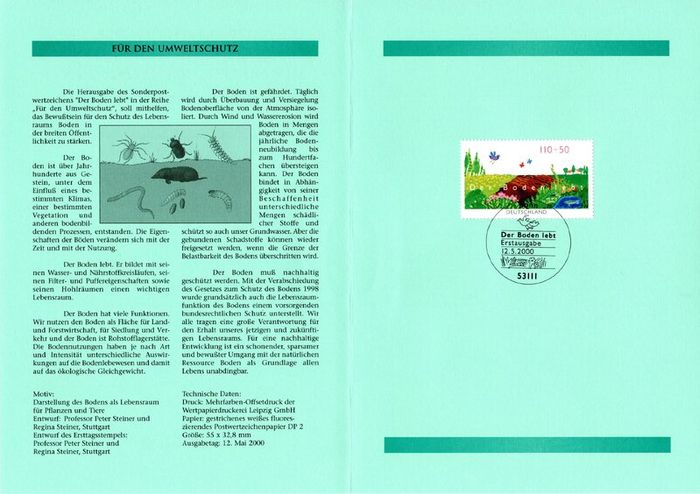 1999 Bundes Republic Deutschland (Germany) Federal Annual Stamp EFT Collection with 51 images of contents