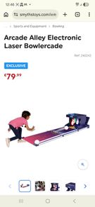 Arcade Alley Electronic Laser Bowlercade