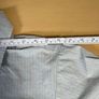 Diesel Embroidered Short Sleeve Button Up Shirt - Mens Sz M - Blue Grey Stripe Image 5