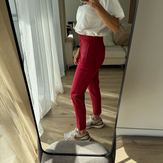 AUTOGRAPH red regular fit chinos UK 8 / EUR 36