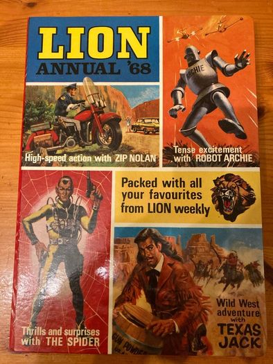 Comic: 'LION' annual 1968