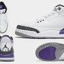 Nike Air Jordan 3 Dark Iris UK 11/ US 12 Deadstock Image 4
