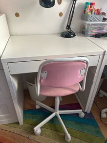 Desk and chair