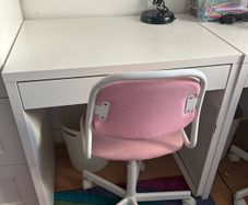 Desk and chair