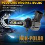 2x HIR2 Led Headlight Canbus No Error 9012 Car Bulb High Power 6000K White Light Diode Lamp 12v 55w For Toyota Corolla 2019 to 2023 Image 10