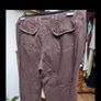 New look inspire 3/4 length brown trousers. Image 2