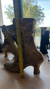 Solid brass boots