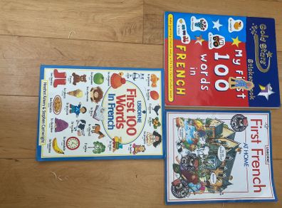 First French Words book bundle