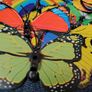 Colourful Plastic Butterflies Image 3