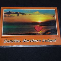 Northern Ireland Postcard : Sunrise On Belfast Lough