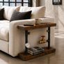 Industrial Steampunk Console Sofa Side Table Image 2