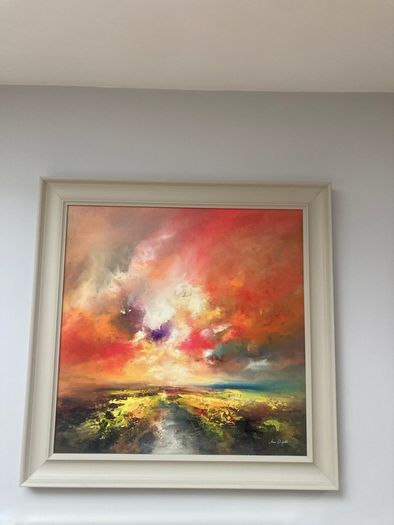 Framed artwork