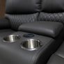 2 Seater Rita Plus Electric Leather Recliner Sofa Image 8