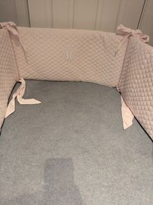 Caramella Baby Pink Cot Bumper