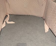 Caramella Baby Pink Cot Bumper