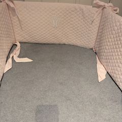 Caramella Baby Pink Cot Bumper