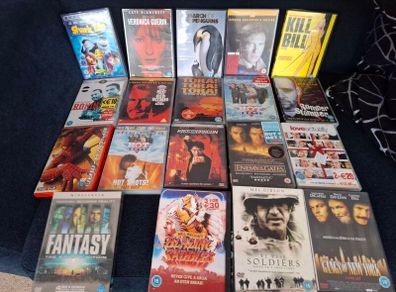 Selection of DVDs 1e to 2e Each