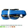 Lashing Ratchet Tie Down Straps - 25mm /3m /400kg Black Image 5